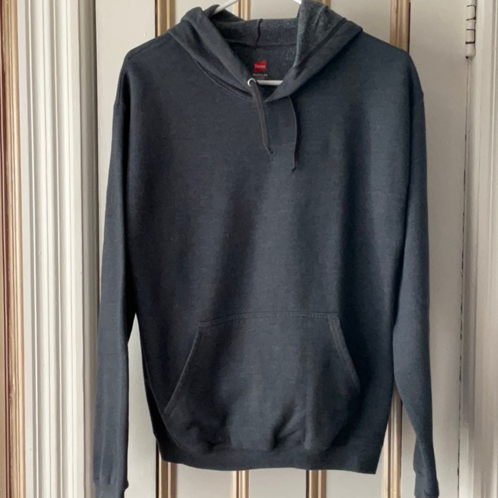 Hanes EcoSmart Men’s Fleece Hoodie - Small